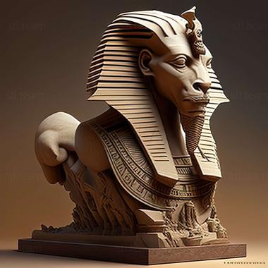 3D model Sphinx (STL)